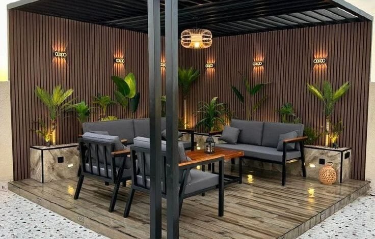 تنسيق حديقة منزلية في الرياض