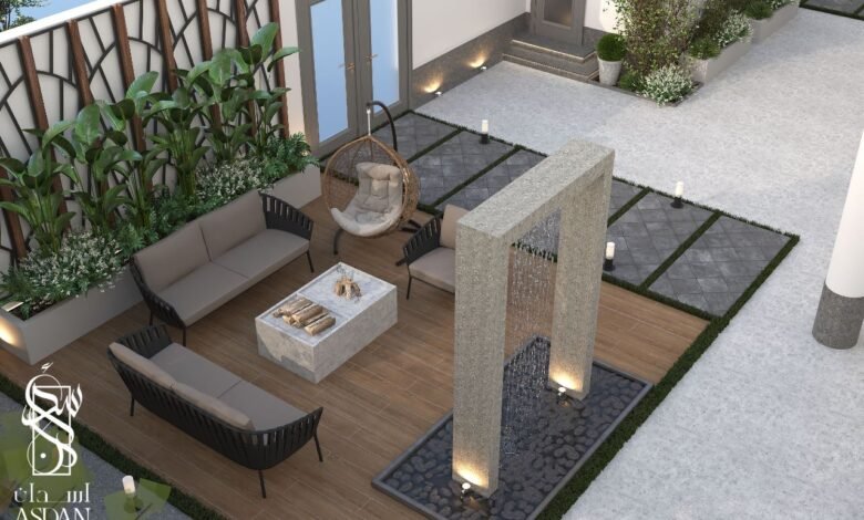 تنسيق حدائق استراحات بالرياض