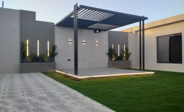 تنسيق حدائق شاليهات