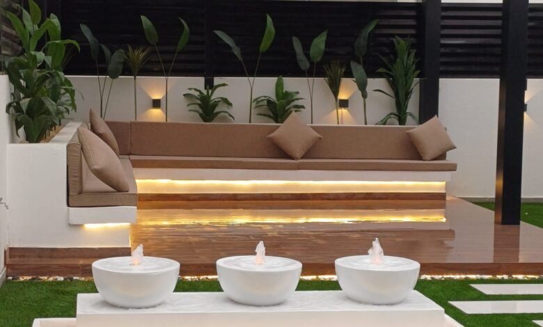 شلالات ونوافير بالرياض