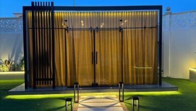 غرف زجاجية بالرياض