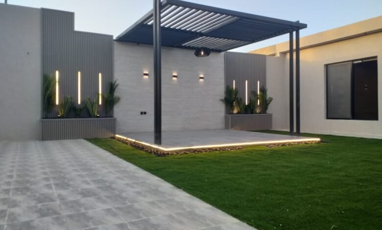 تصميم حدائق بالرياض