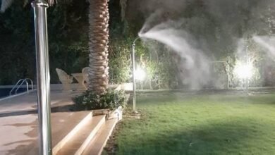 تركيب شبكات الرزاز والضباب بالرياض