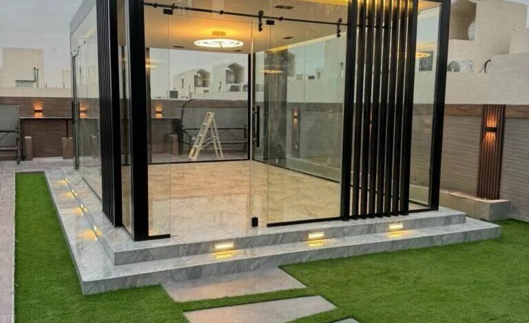 تركيب غرف زجاجية بالرياض