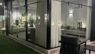غرف زجاجية بالرياض