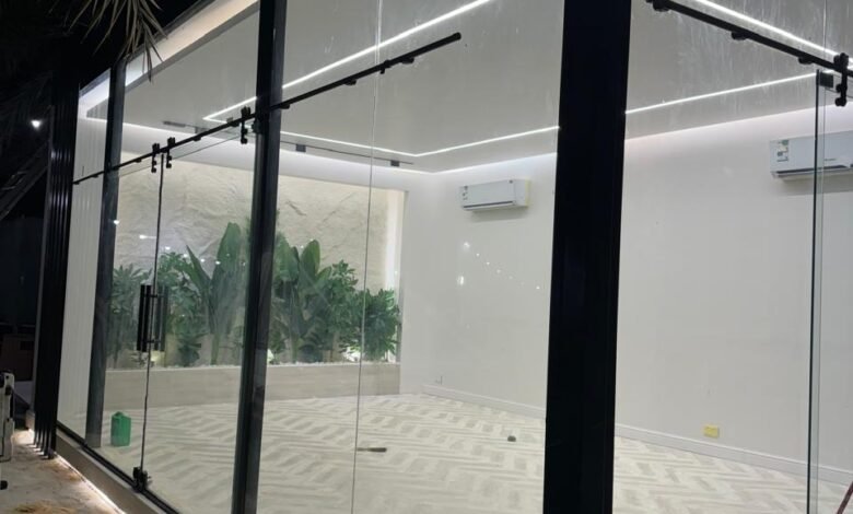 تركيب غرف زجاجية بالرياض